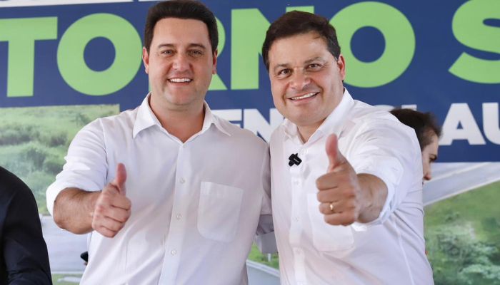 Com apoio de Ratinho Junior, Sandro Alex já aparece em segundo, mostra IRG